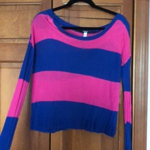 Striped, long-sleeve